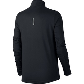 Nike Element 1/2-Zip Laufshirt Damen black/reflective silver M