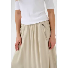 Kaffe Maxirock Damen Beige 36