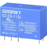 GOODSKY GZ-SS-112L Printrelais 12 V/DC 20A 1 Wechsler 1 St. Tube