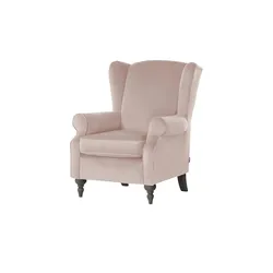 Ohrensessel  Cozy , rosa/pink , Maße (cm): B: 83 H: 102 T: 87