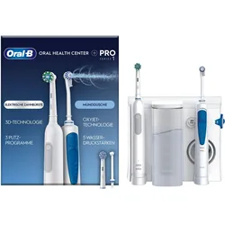 Oral-B Center OxyJet Reinigungssystem - Munddusche + Oral-B Pro 1