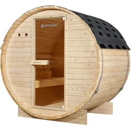 Artsauna Spitzbergen 120 inkl. 3,6 kW Ofen