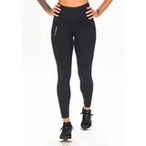 Salomon cross warm damen thermostrumpfhose schwarz - L