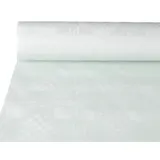 Papstar Papiertischtuch mit Damastprägung 10 m x 1 m weiss