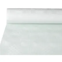 Papstar Papiertischtuch mit Damastprägung 10 m x 1 m weiss.