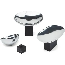 Gejst Sapoto Dekorative Schüssel 14 cm, silber-schwarz