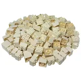 LEGO® LEGO® DUPLO® Steine 2x2 Weiss 3437 Menge 25x Spielbausteine, (Bausteine, 25 St., Kreativ-Set), Made in Europe weiß