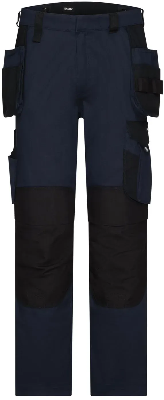 DASSY® Rossi Arbeitshose mit Holstertaschen und Kniepolstertaschen