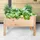 Esschert Design Pflanzen Kölle Hochbeet für Kinder 78,5 x 40 x 50 cm Braun