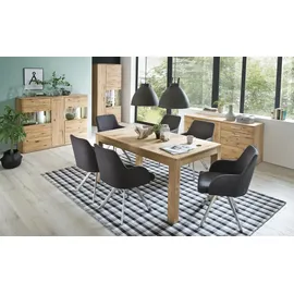 Woodford Vitrine Kombivitrine Astoria 90 x 37 x 208 cm Mehrfarbig