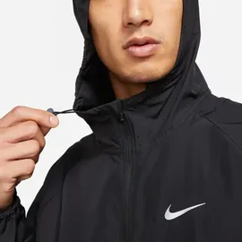 Nike Repel Miler Laufjacke Herren 010 black/black/reflective silv M