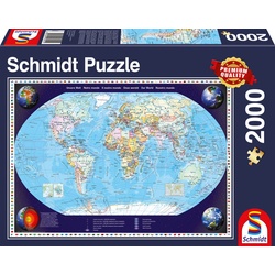 Schmidt Spiele Puzzle Unsere Welt, 2000 Puzzleteile blau