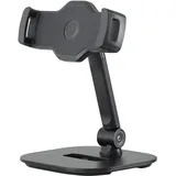 K&M 19800 Smartphone und Tablet-PC Tischstativ schwarz