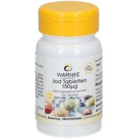 Warnke Vitalstoffe GmbH Jod 150 μg Tabletten 100 St.