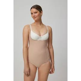 Ysabel Mora Body YSABEL MORA, Damen, Gr. L, N-Gr, beige, Obermaterial: 73% Polyamid, 27% Elasthan, figurbetont, Bodys Body, Bodysuit, elastisch, mittlerer Form-Effekt, Träger verstellbar
