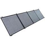 ZELURXX Solarpanel, Faltbar Solarpanel, Monokristallin, Tragbar, Länge ausgeklappt 245 cm