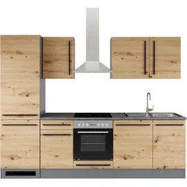 BASIC by Balculina Küchenzeile Jazz 280 cm beige