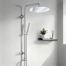 dylin gmbh Duschsystem ohne Armatur Regendusche 30 cm Chrom 92