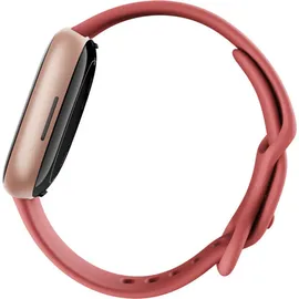 Fitbit Versa 4 aluminium kupferrosé/sandrosa