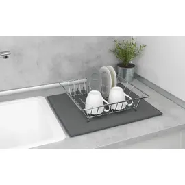 Wenko Miko Abtropfmatte Mikrofaser grau