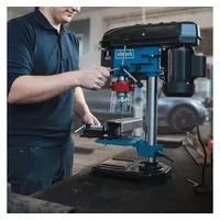 Scheppach Tischbohrmaschine Scheppach Tischbohrmaschine DP16VLS blau|schwarz