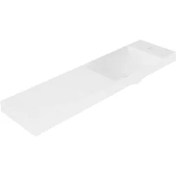 Aufsatz-Waschtisch Edera (Ausführung: Design-Aufsatz-WT EDERA 400x106x220 mm Mineralguss weiß)
