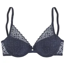 s.Oliver Amelie Push-up BH Spitze dunkelblau 80C