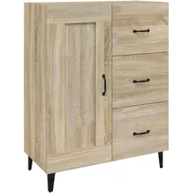 vidaXL Sideboard Sonoma-Eiche 69,5x34x90 cm Holzwerkstoff