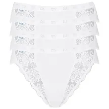 SLOGGI Chic Tai Slip 4er Pack Weiß 36