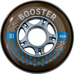 K2 BOOSTER 80 MM 82A 8-WHEEL PACK W ILQ 7 Inliner-Rollen in schwarz-grau, Größe Einheitsgröße - grau