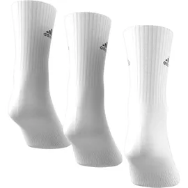 adidas Cushioned Crew Socken 3er Pack White / Black 37-39