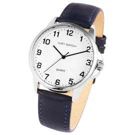 Just Watch "Bernard" Herrenuhr mit Echtlederarmband