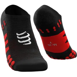 Compressport Unisex No Show Socks schwarz