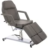 deluke Kosmetikliege PASSAU hydraulisch 86x185x185cm, Kunstleder, Grau Massageliege Tattooliege
