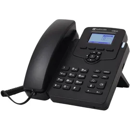 Audiocodes 405HD IP-Phone PoE GbE BLACK2, Telefon, Schwarz