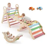 Vevor Kletterbogen 9-in-1 Kletterspielzeug Mehrfarbig