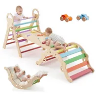 Vevor Kletterbogen 9-in-1 Kletterspielzeug Mehrfarbig