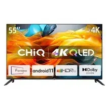 CHiQ U55QG7L 55" QLED 4K UHD Android TV