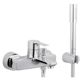 Grohe Lineare Einhandwannenmischer DN 15 inkl. Brausegarnitur (33850000)
