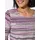 Casual Looks Ringelshirt Grau/Pink 54