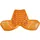 Furygan Brustprotektor Racing D3O One Size Orange