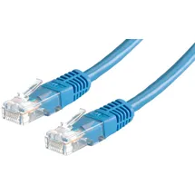 Value Patchkabel Cat.6 (Class E) UTP, blau, 2 m