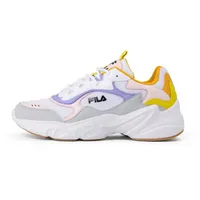 Fila Damen COLLENE CB wmn Sneaker, White-Snake Eye-Sweet Lavender, 36 EU