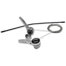 SunRace SLR30 Schalthebel 7-fach Retrorennrad einfach installierbar - Silber
