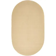 Homescapes Teppich geflochten oval 50/80 cm,