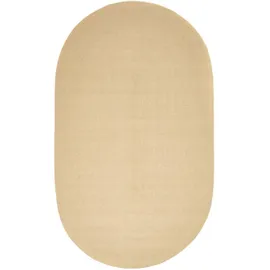 Homescapes Teppich geflochten oval 50/80 cm,