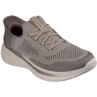 SKECHERS Slip-On Khaki / Braun 44