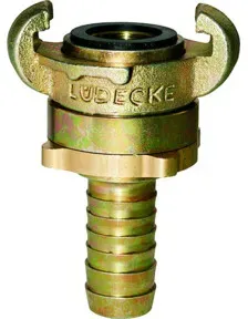 Lüdecke MODY-Schlauchkupplung DIN 3238, Temperg. Tülle 25mm, 1