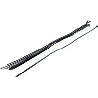 BGS Diy 80773 | Kabelbinder-Sortiment | 10-tlg. | schwarz