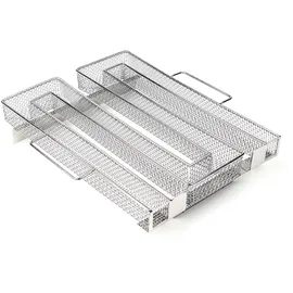 Wiltec Kaltrauchgenerator 22,5 x 22,5 x 5 cm Edelstahl Silber